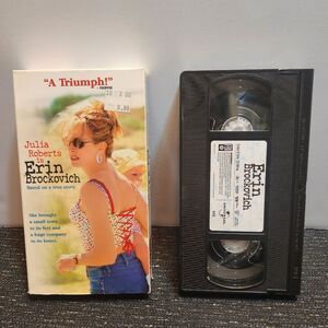 Erin Brockovich VHS Tape, 2000